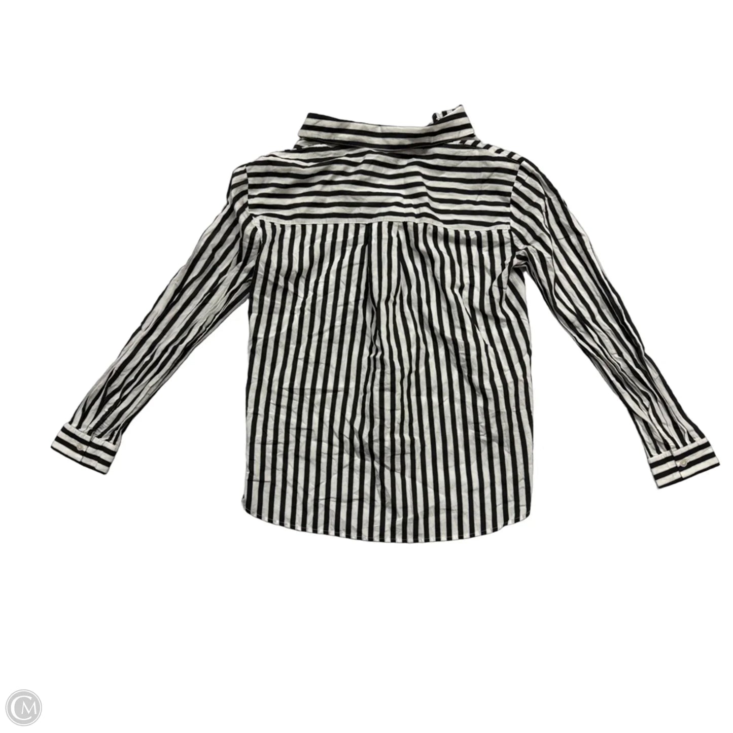 Top Long Sleeve By Jane And Delancey In Striped Pattern, Size: S