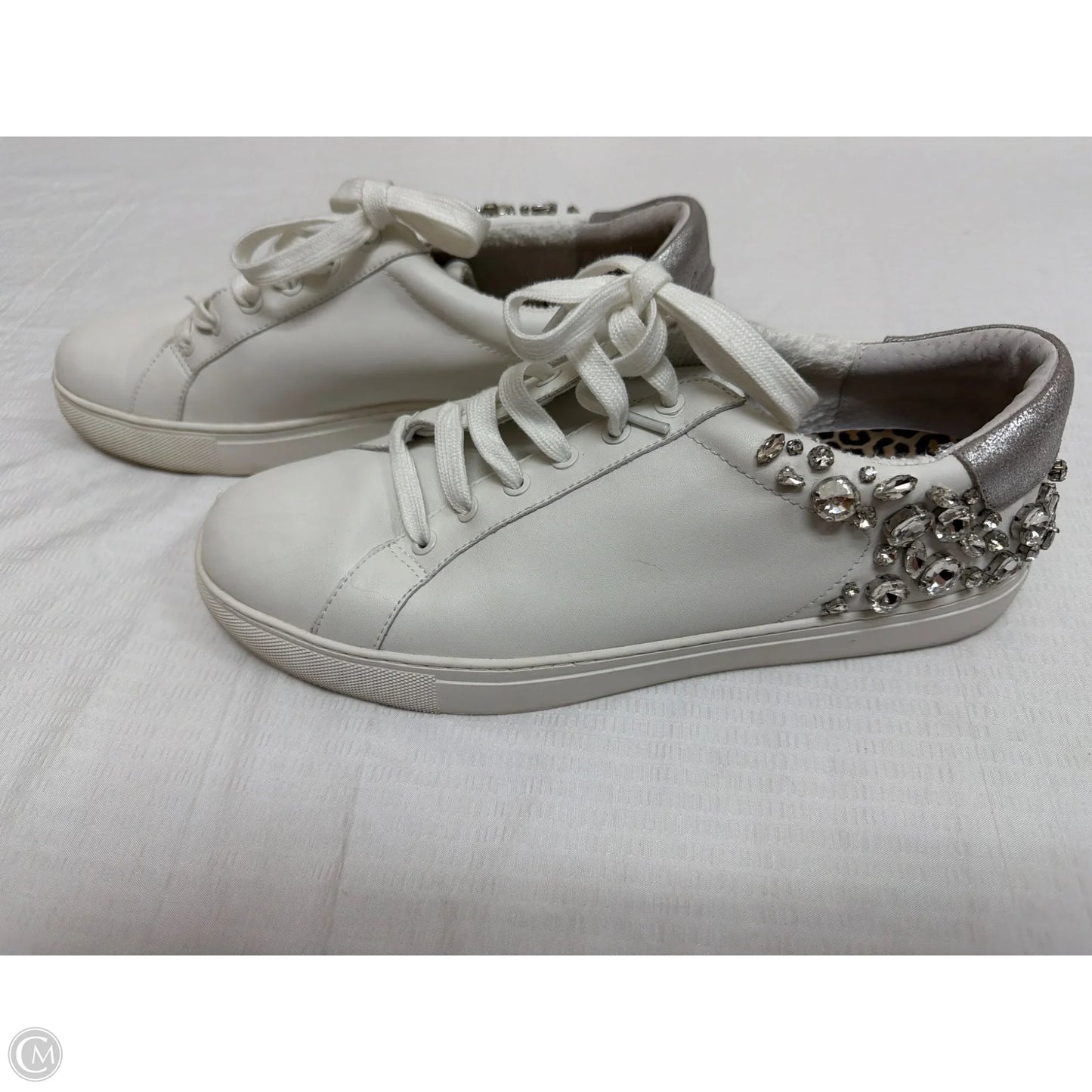 Shoes Sneakers By Chicos In White, Size: 9.5