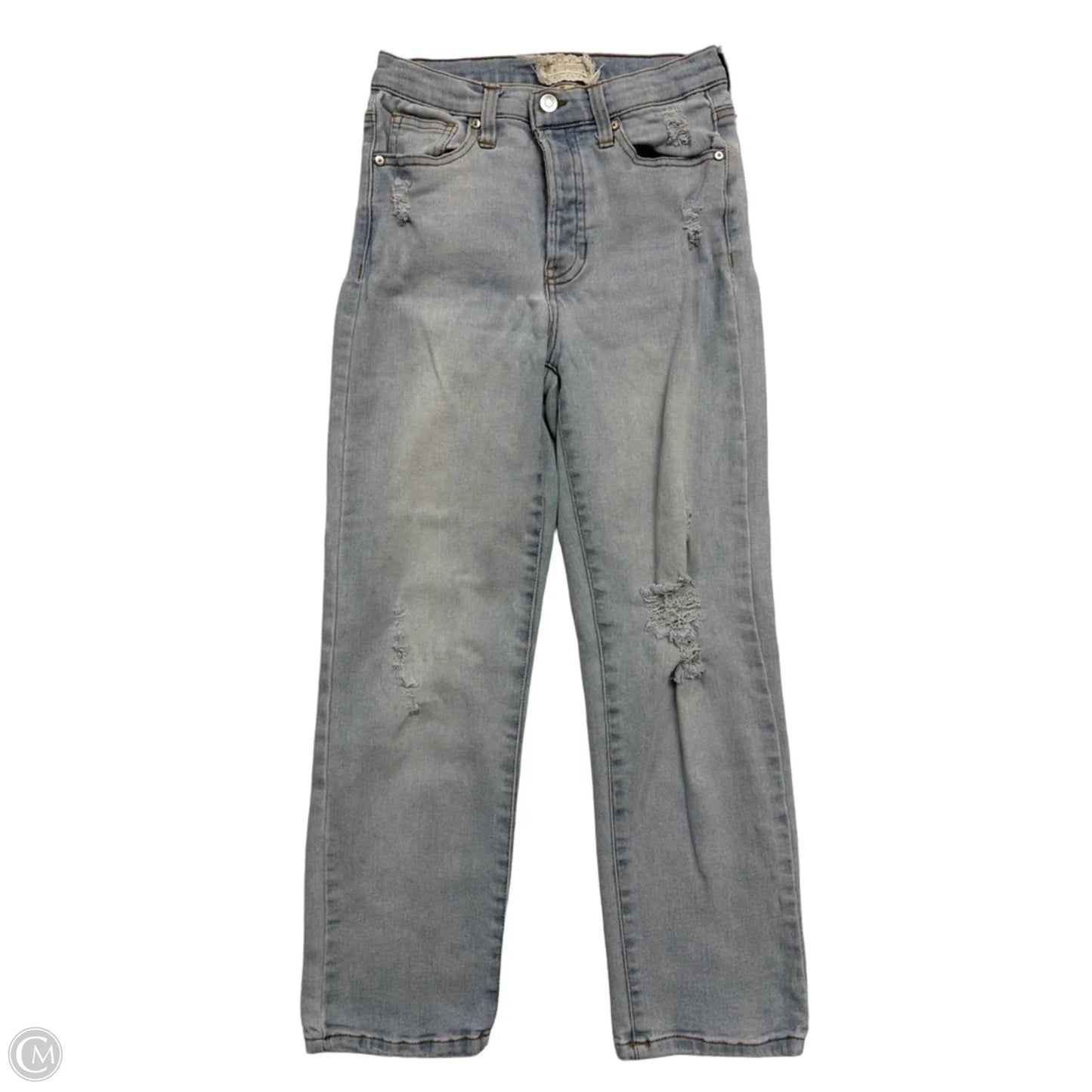Jeans Straight By Altard State In Blue Denim, Size: 4