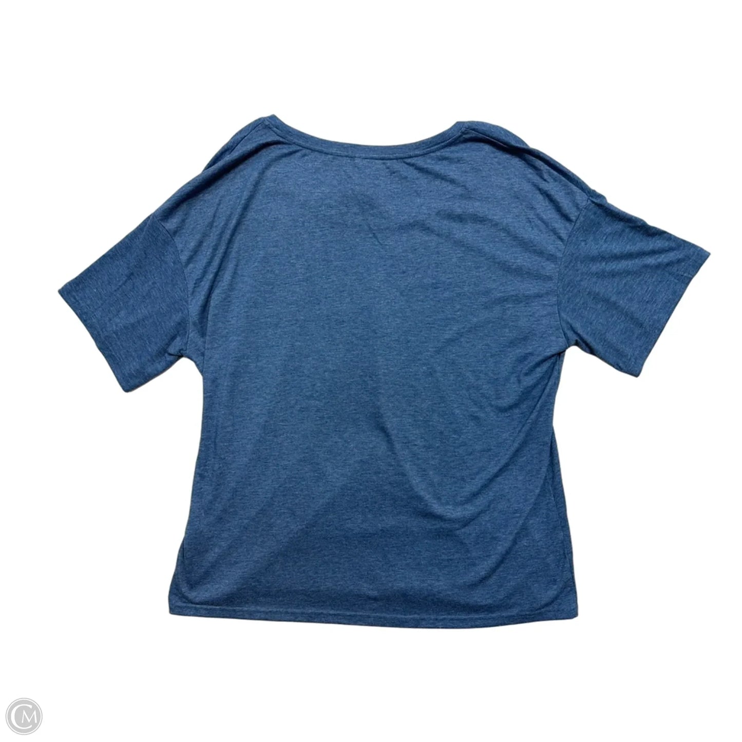 Top Short Sleeve Basic By Clothes Mentor In Blue, Size: Xl