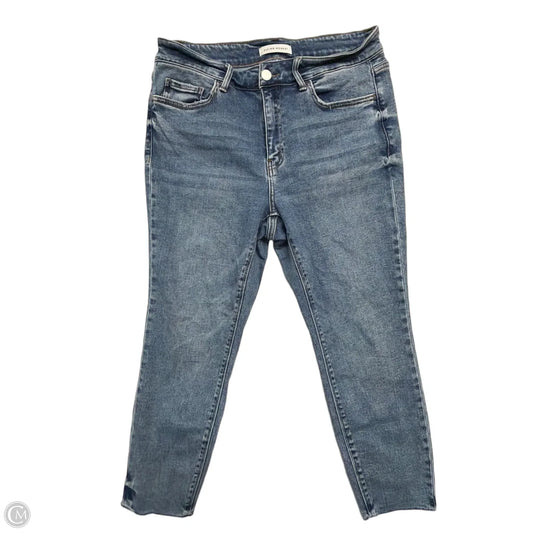 Jeans Skinny By Flying Tomato In Blue Denim, Size: 14