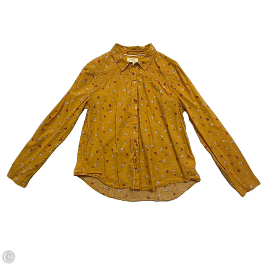 Top Long Sleeve By Maeve In Floral Print, Size: Xl