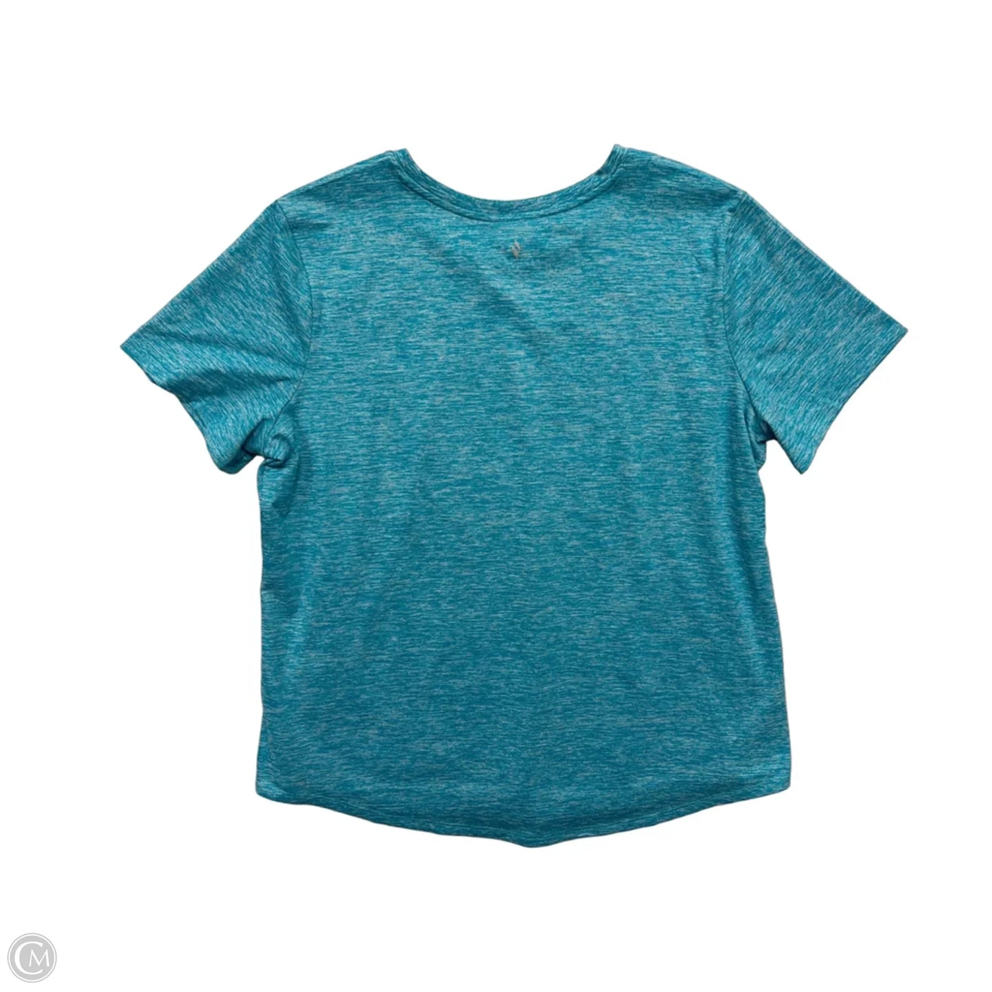 Athletic Top Short Sleeve By Skechers In Blue, Size: Xl