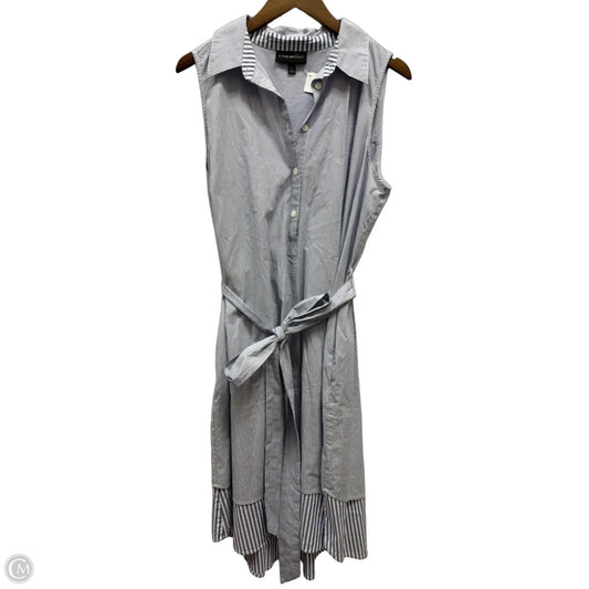 Dress Casual Short By Lane Bryant In Blue, Size: 1x