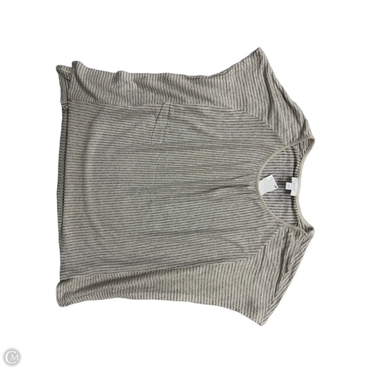 Top Short Sleeve By Pure Jill In Striped Pattern, Size: M