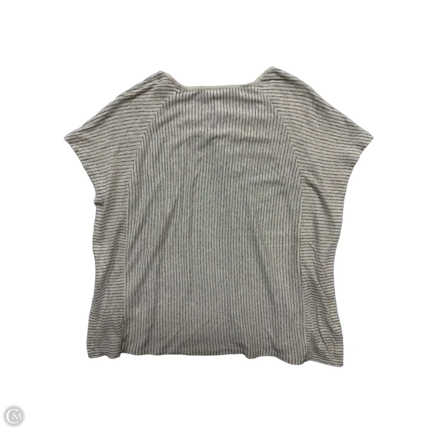 Top Short Sleeve By Pure Jill In Striped Pattern, Size: M