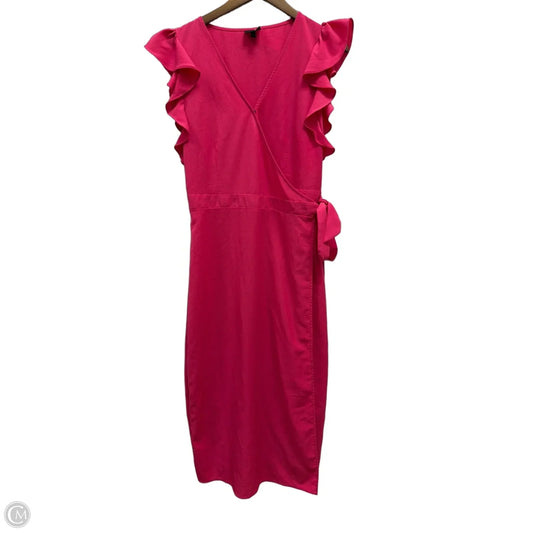 Dress Casual Maxi By Who What Wear In Pink, Size: L