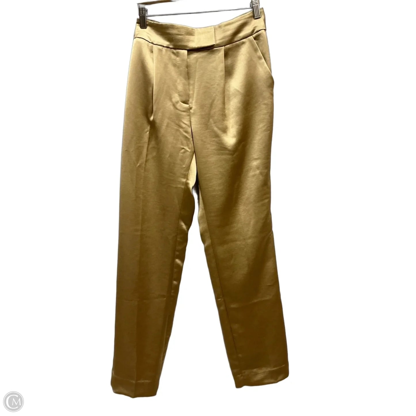 Pants Dress By White House Black Market In Gold, Size: 6