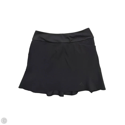 Athletic Skort By Adidas In Black, Size: S