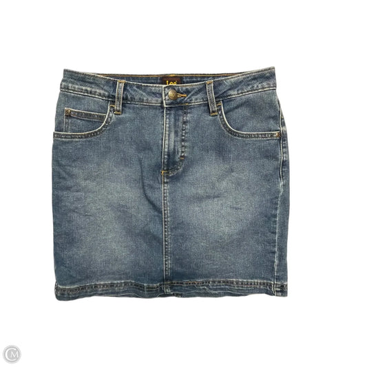 Skort By Lee In Blue Denim, Size: 6