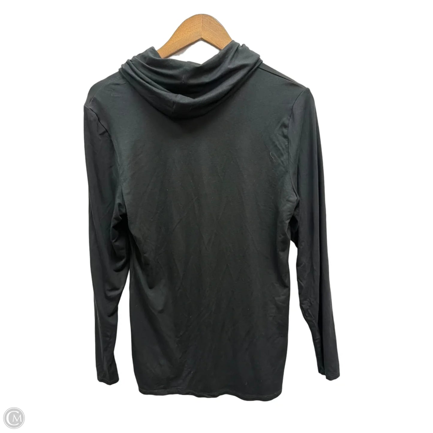 Top Long Sleeve By Clothes Mentor In Black, Size: L