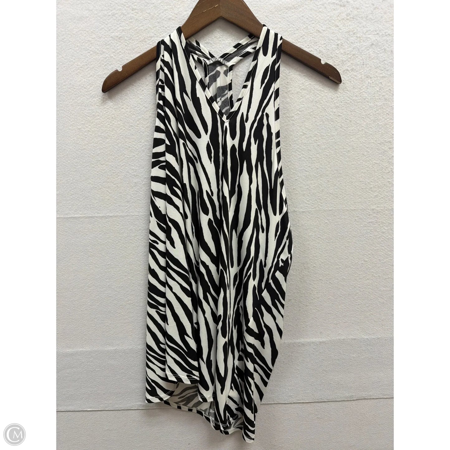 Tank Top By Lane Bryant In Zebra Print, Size: 1x
