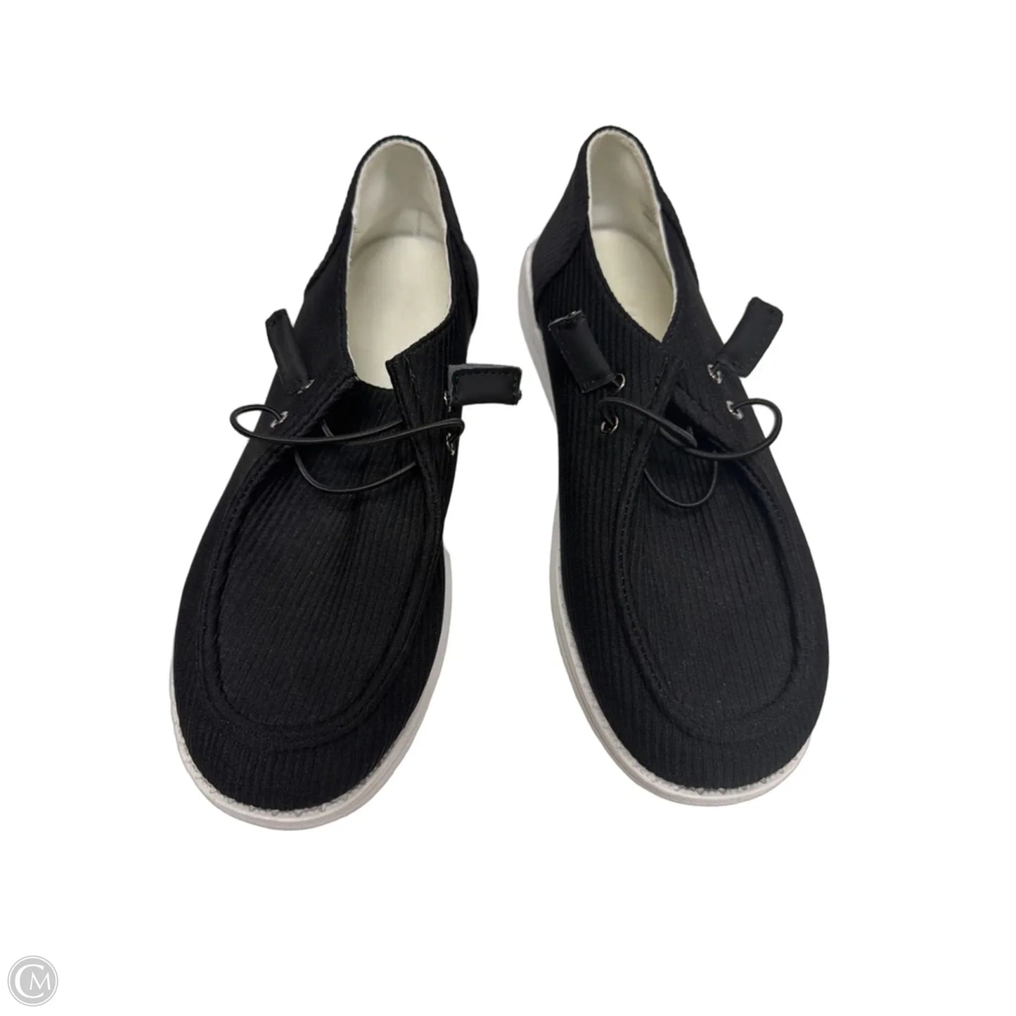 Shoes Flats By Clothes Mentor In Black, Size: 10