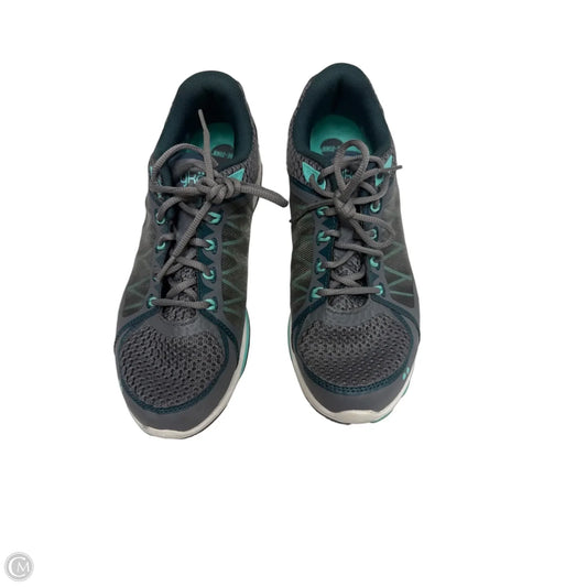 Shoes Athletic By Ryka In Green & Grey, Size: 9