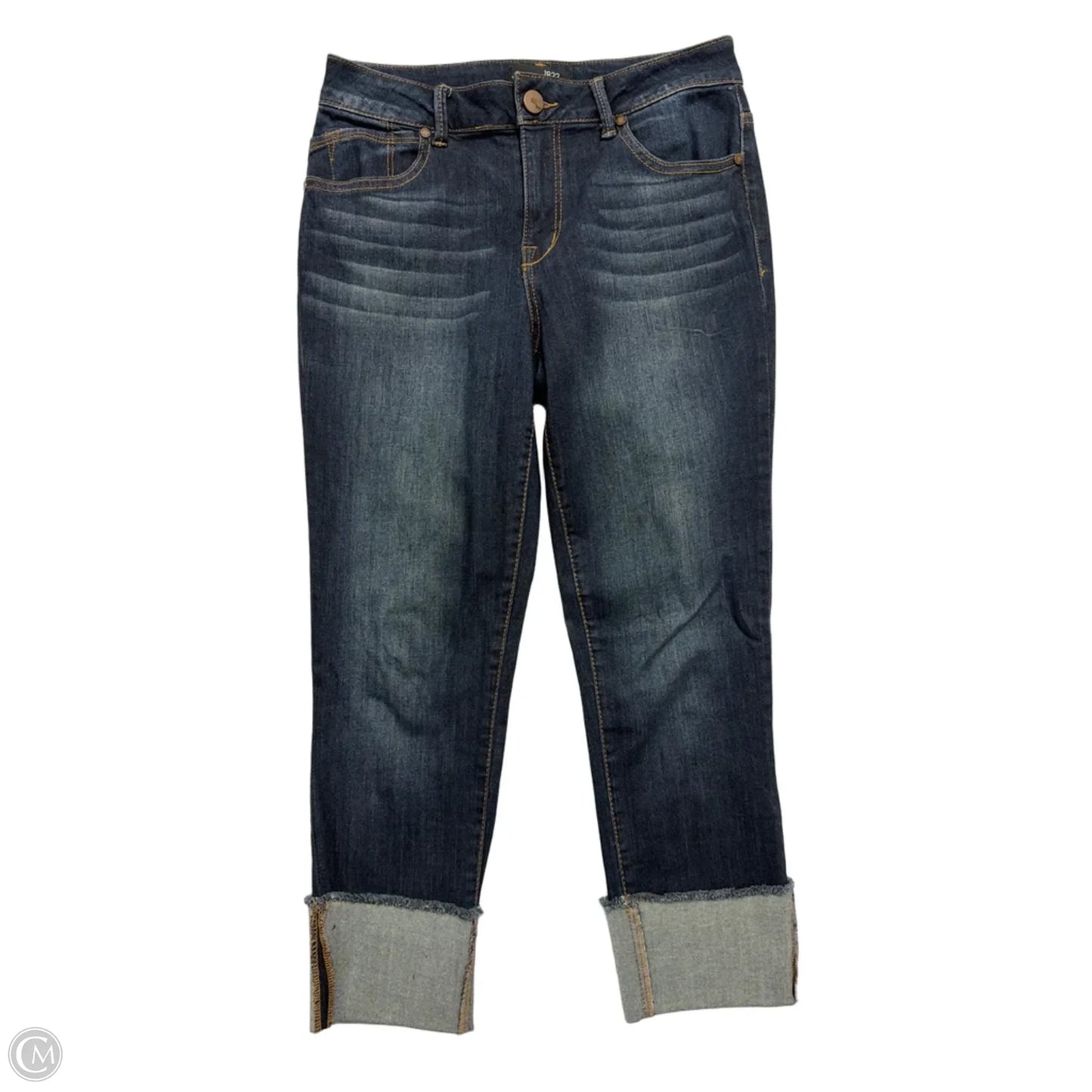 Jeans Straight By 1822 Denim In Blue Denim, Size: 8