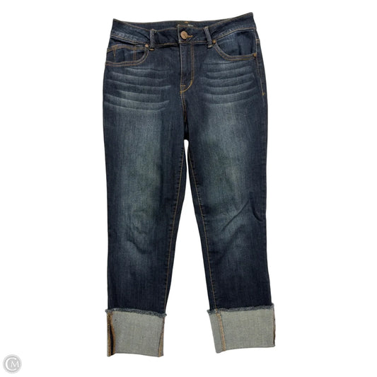 Jeans Straight By 1822 Denim In Blue Denim, Size: 8