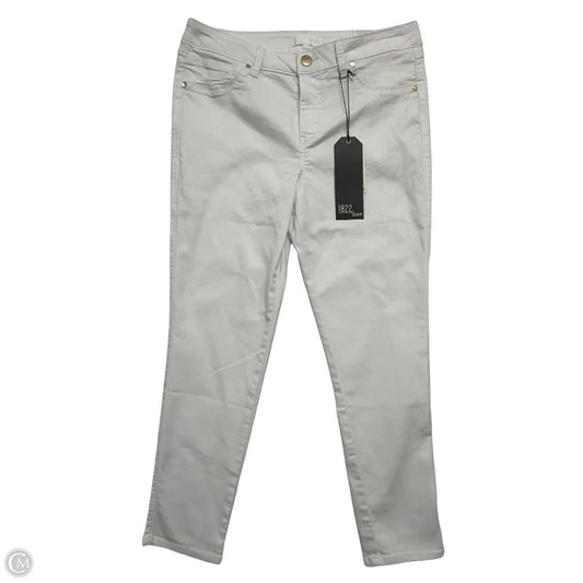 Jeans Skinny By 1822 Denim In White, Size: 12