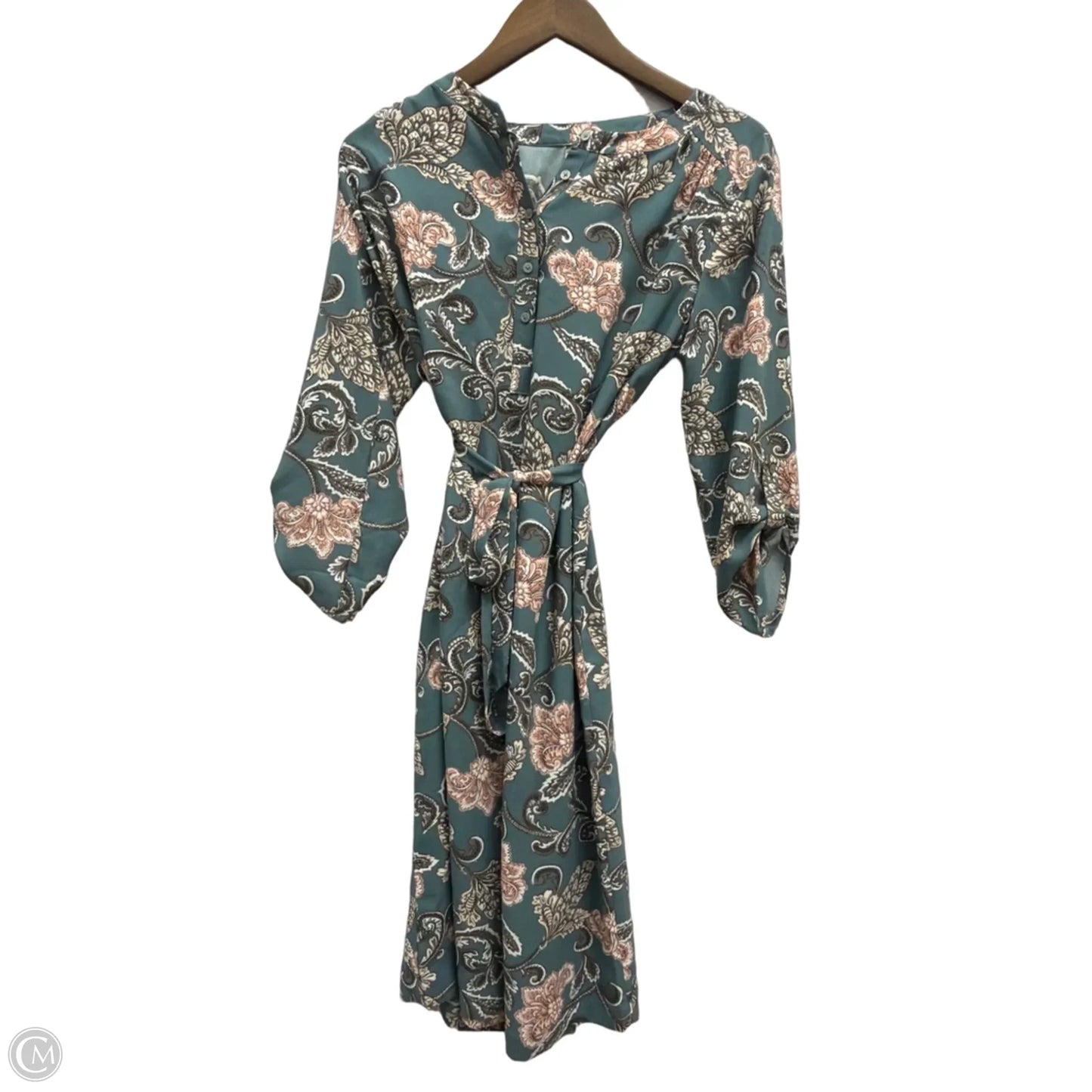 Dress Casual Short By Loft In Floral Print, Size: Xs