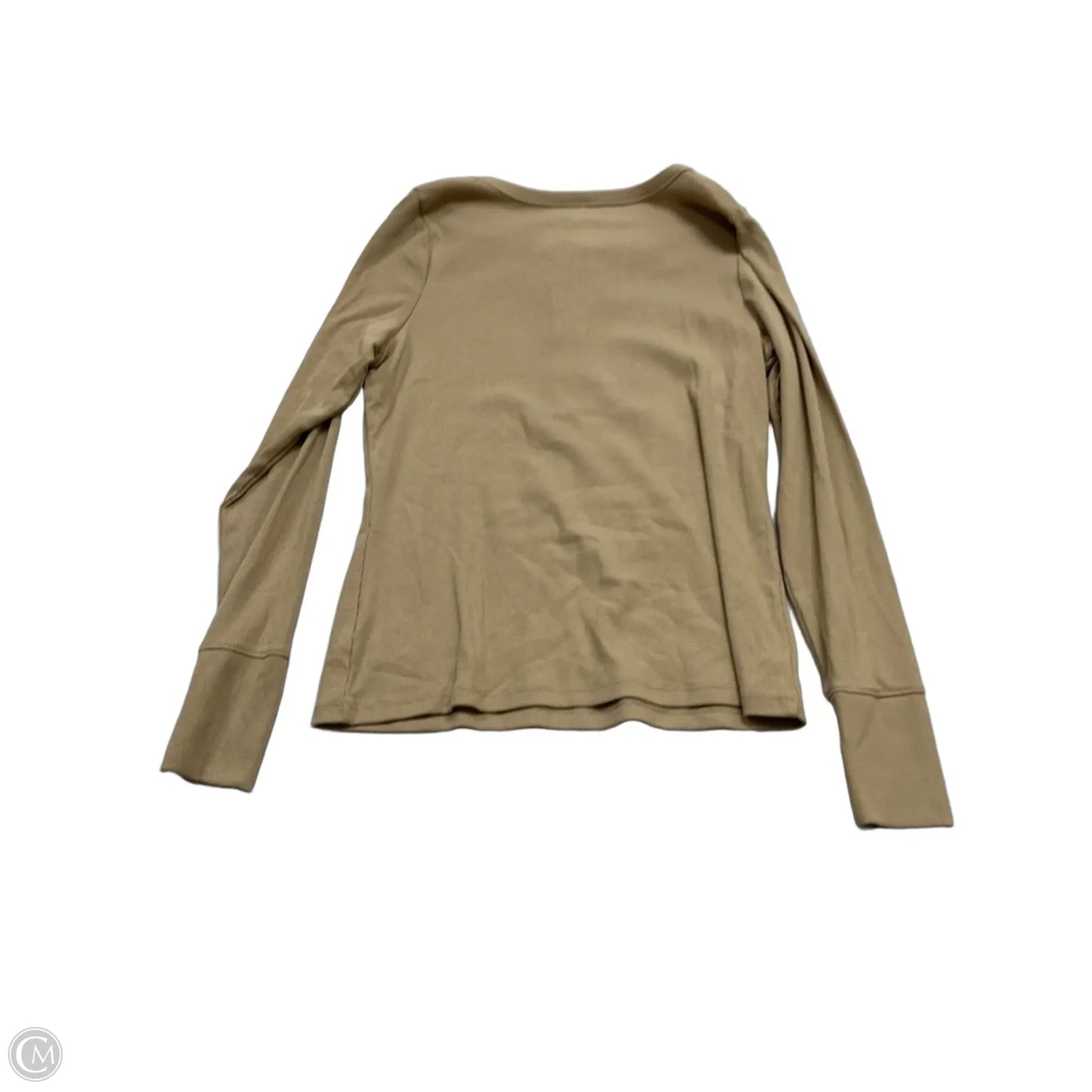 Top Long Sleeve By So In Tan, Size: 1x