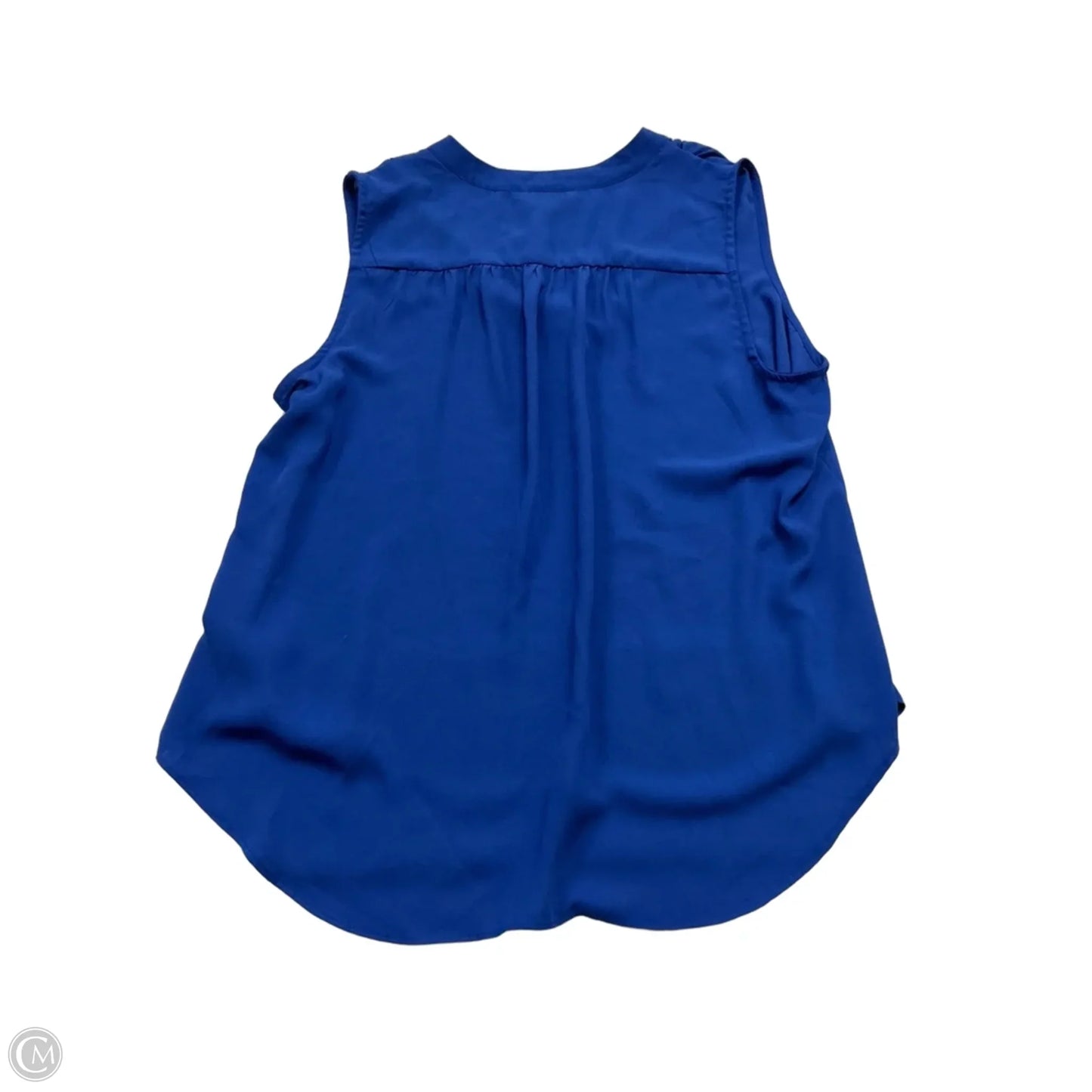 Top Sleeveless By Chaus In Blue, Size: Xl