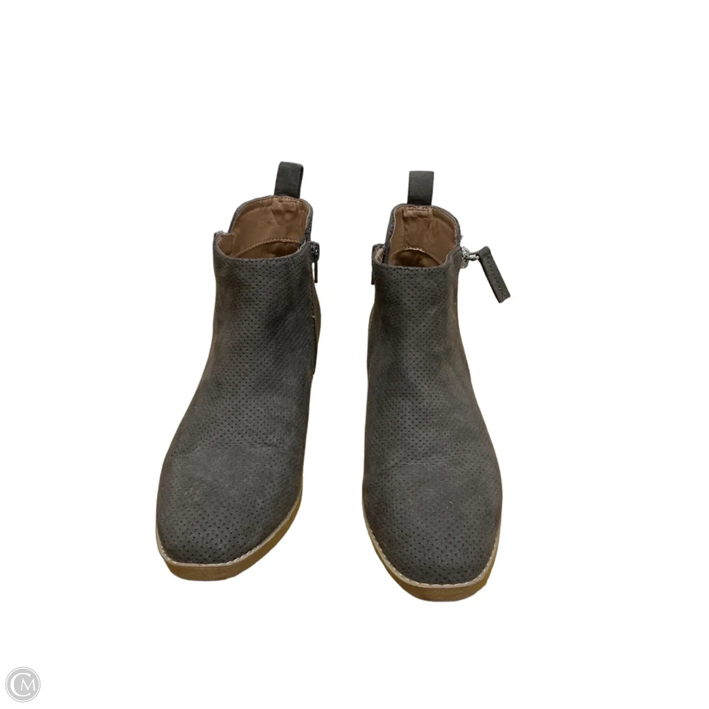 Boots Ankle Flats By Universal Thread In Brown, Size: 7