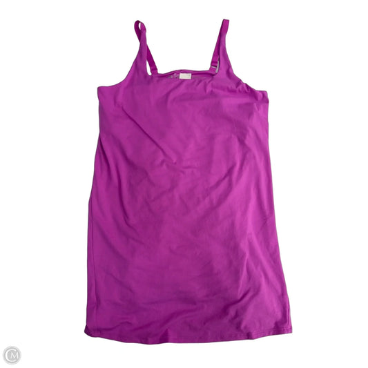 Athletic Dress By Mta Sport In Purple, Size: 2x