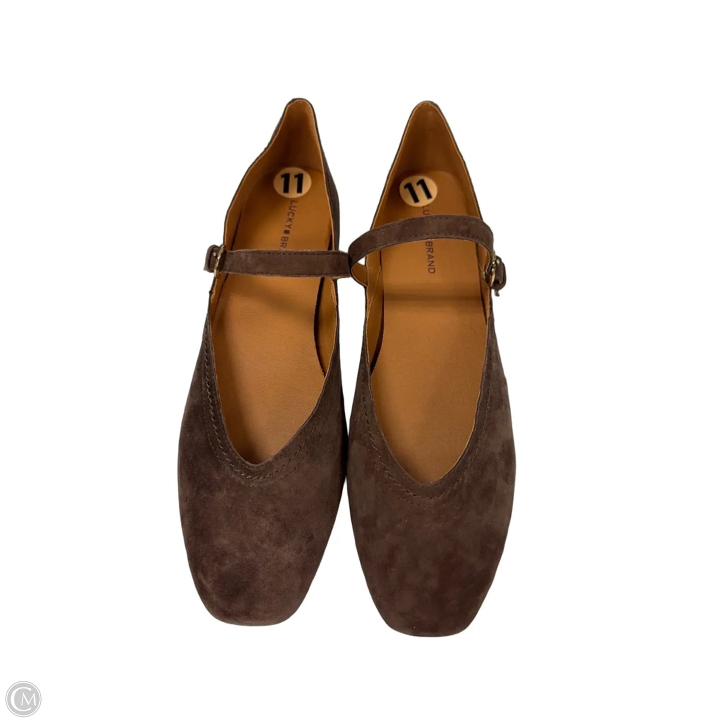 Shoes Flats By Lucky Brand In Brown, Size: 11