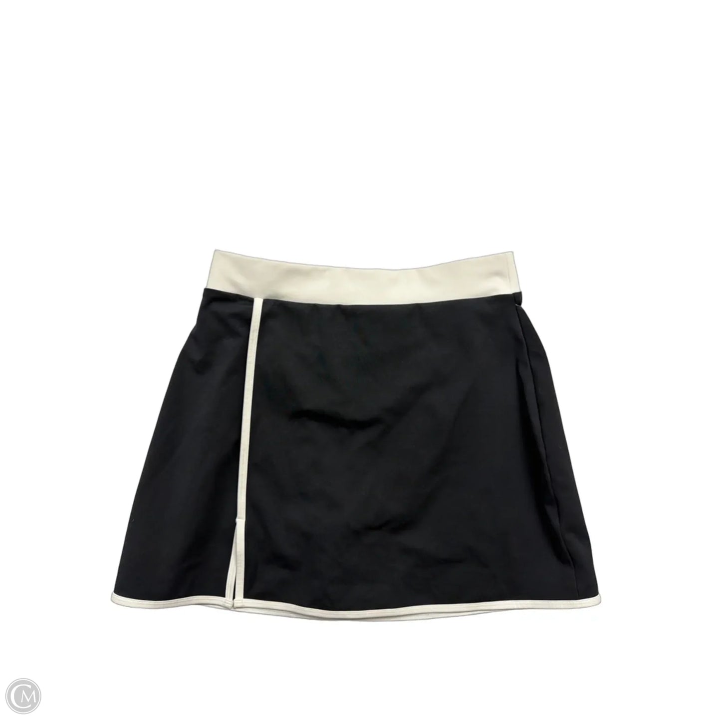 Athletic Skort By Gapfit In Black & White, Size: S
