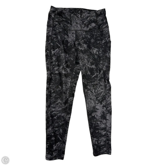Athletic Leggings By Clothes Mentor In Grey, Size: L