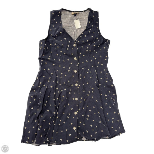 Dress Casual Short By Universal Thread In Blue, Size: L