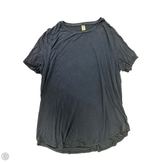 Top Short Sleeve Basic By Old Navy In Navy, Size: 1x