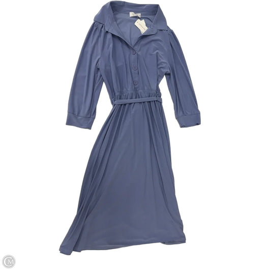 Dress Casual Midi By Kaileigh In Purple, Size: L