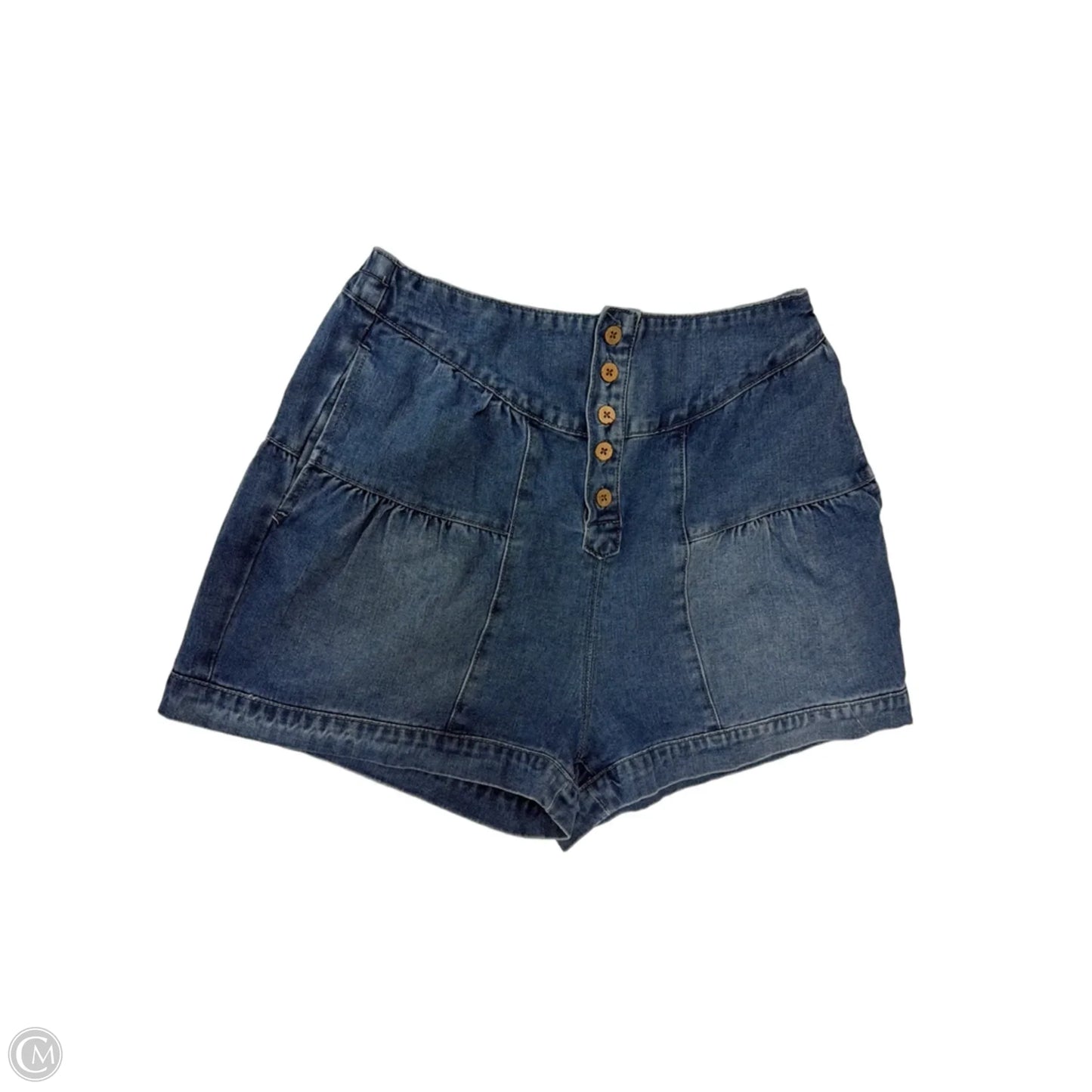 Shorts By Clothes Mentor In Blue Denim, Size: 12