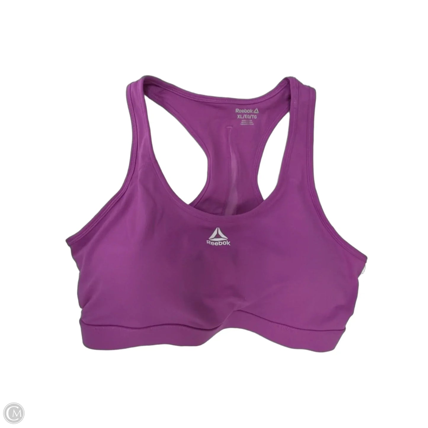 Athletic Bra By Reebok In Purple, Size: Xl