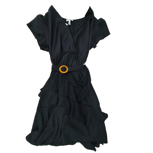 Dress Casual Midi By Sofia By Sofia Vergara In Black, Size: L