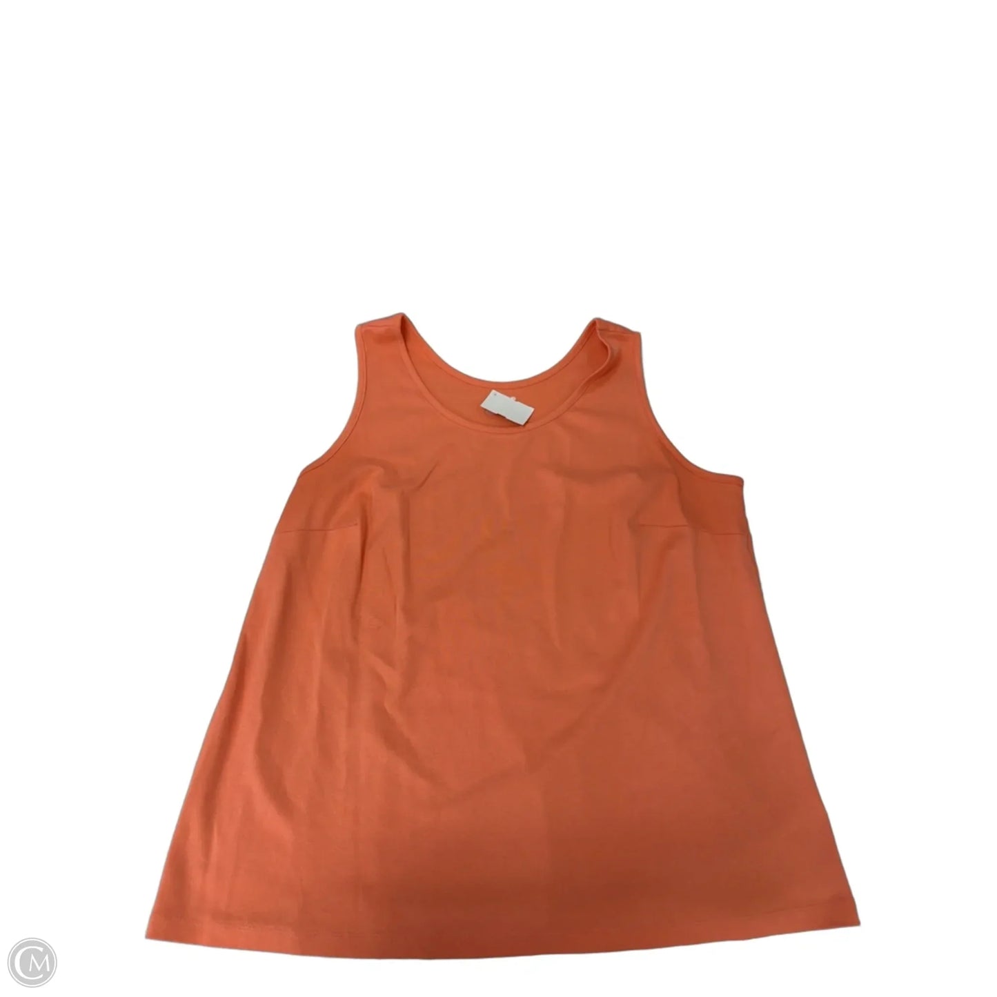 Tank Top By Lands End In Peach, Size: 3x