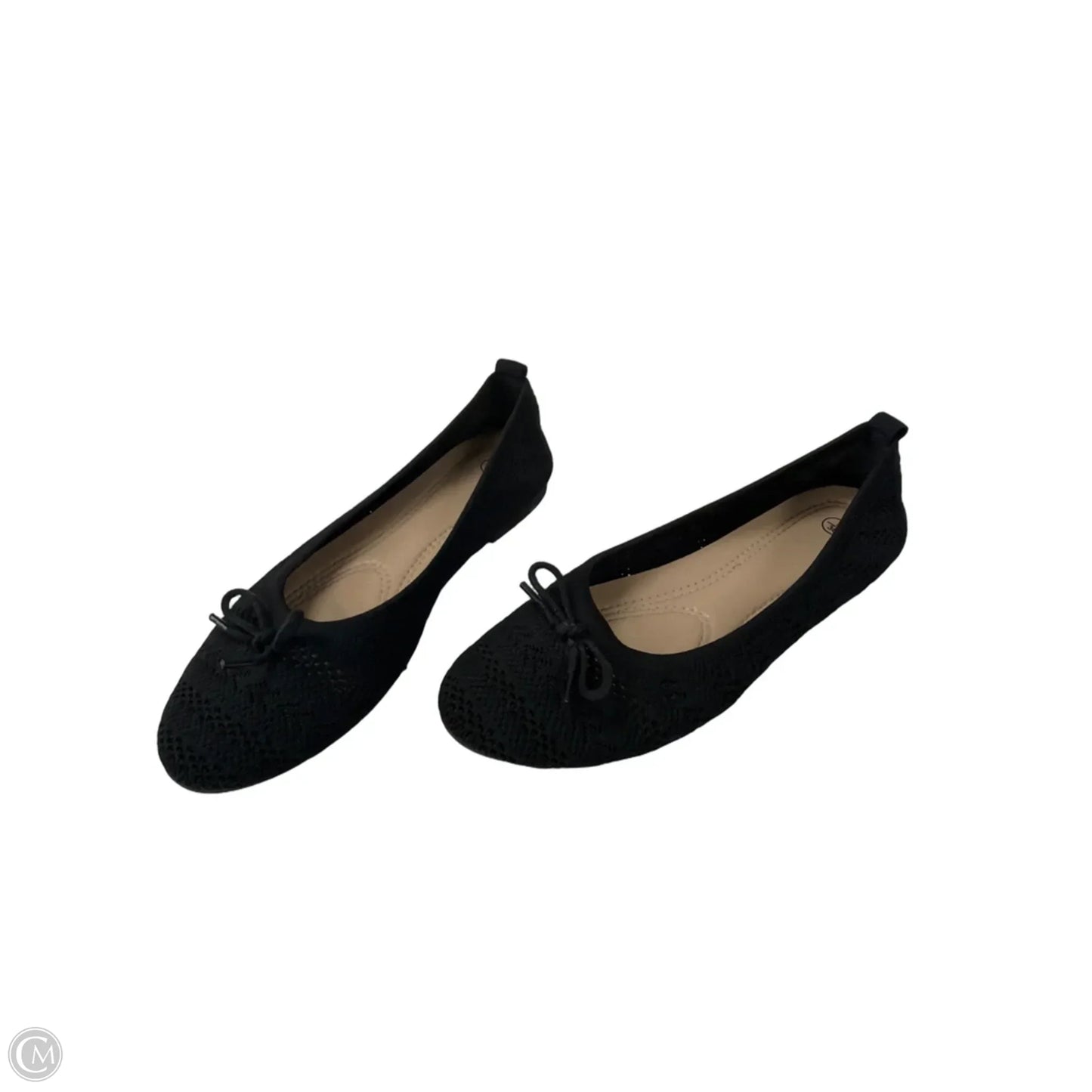 Shoes Flats By Clothes Mentor In Black, Size: 7