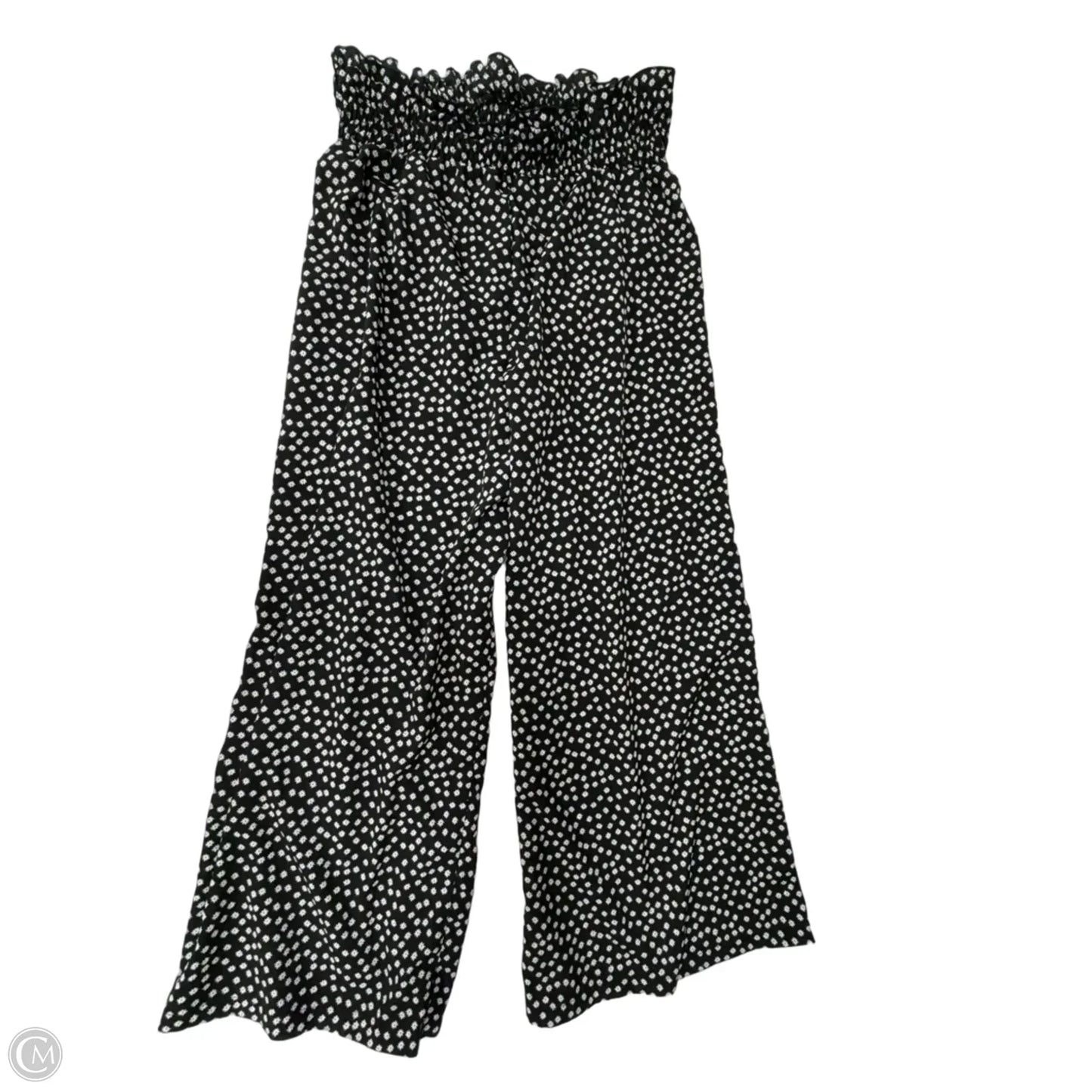 Pants Wide Leg By Shein In Floral Print, Size: 14