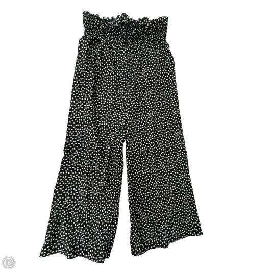 Pants Wide Leg By Shein In Floral Print, Size: 14