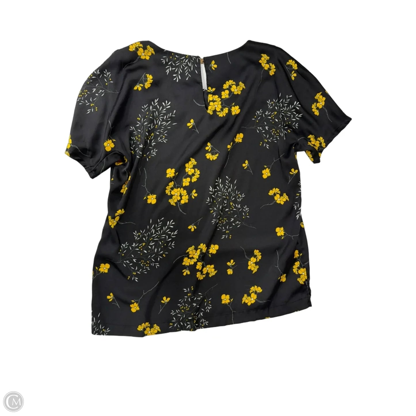 Top Short Sleeve By Rose And Olive In Floral Print, Size: L