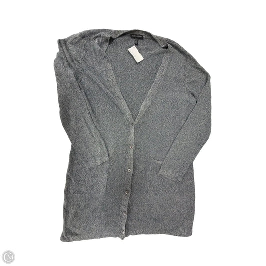 Cardigan By Eileen Fisher In Grey, Size: L