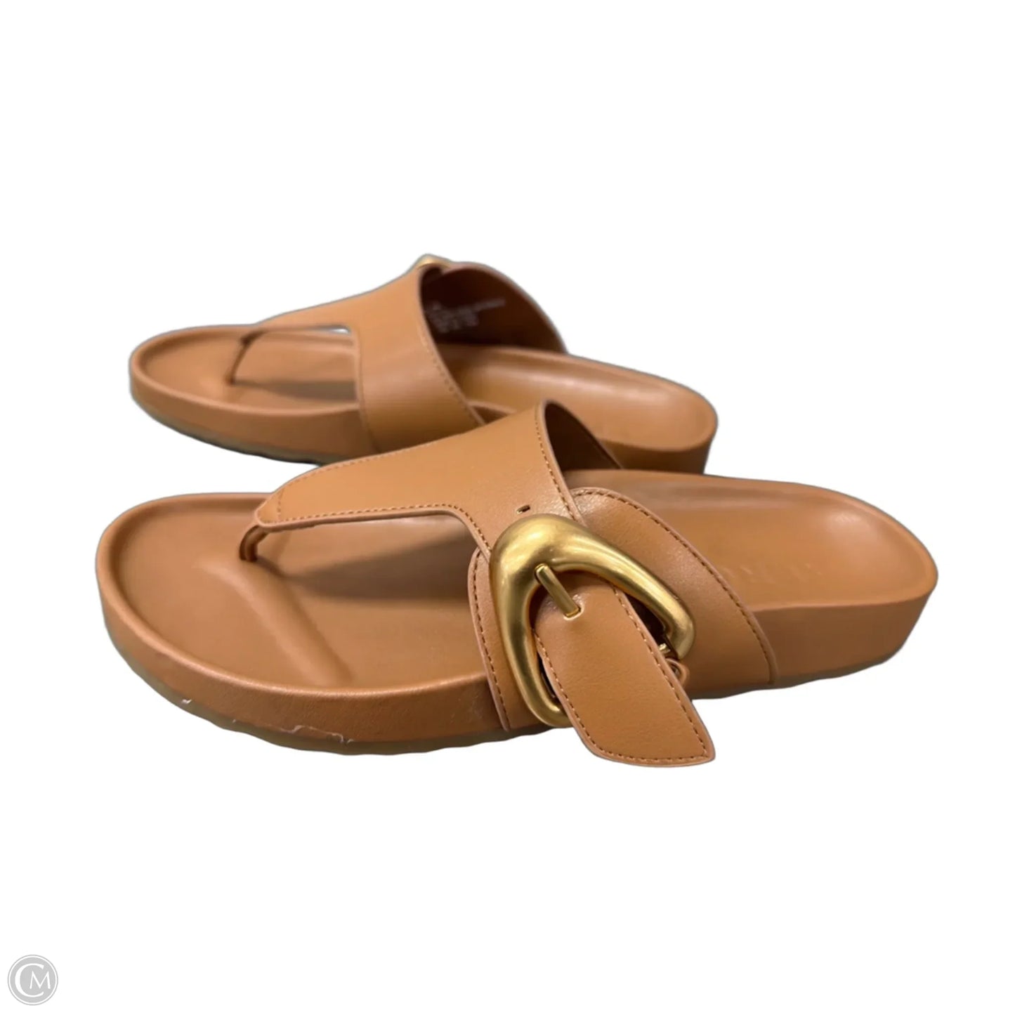 Sandals Flats By Express In Brown, Size: 8.5