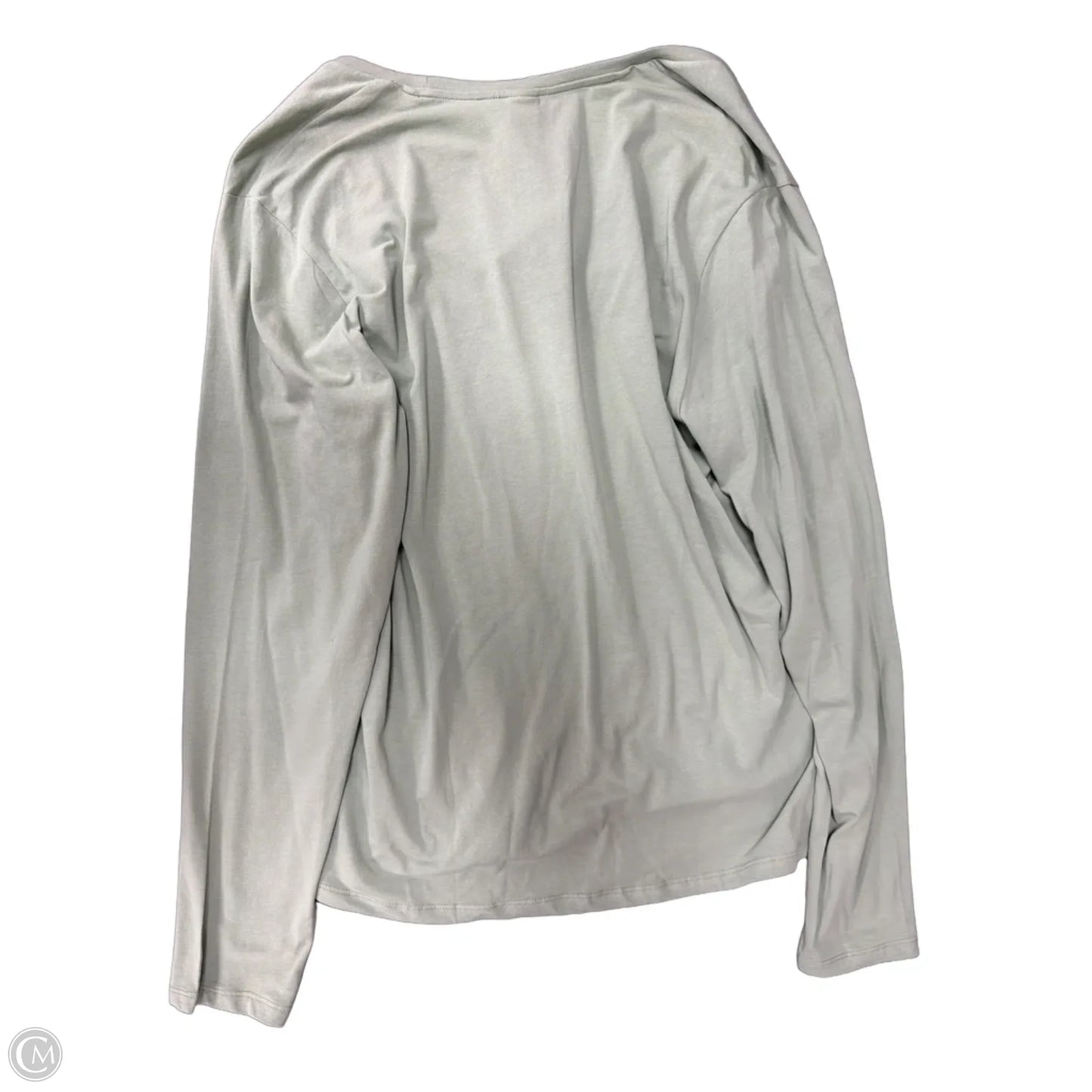 Top Long Sleeve By H&m In Green, Size: 1x