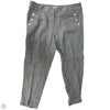 Pants Linen By Loft In Blue, Size: 10