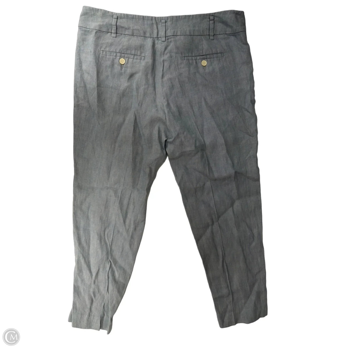 Pants Linen By Loft In Blue, Size: 10