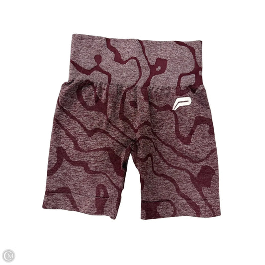 Athletic Shorts By Clothes Mentor In Maroon, Size: S