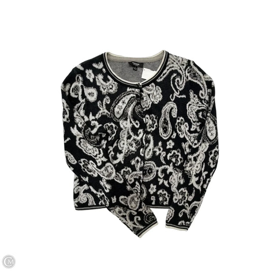 Cardigan By Premise In Black & Grey, Size: S
