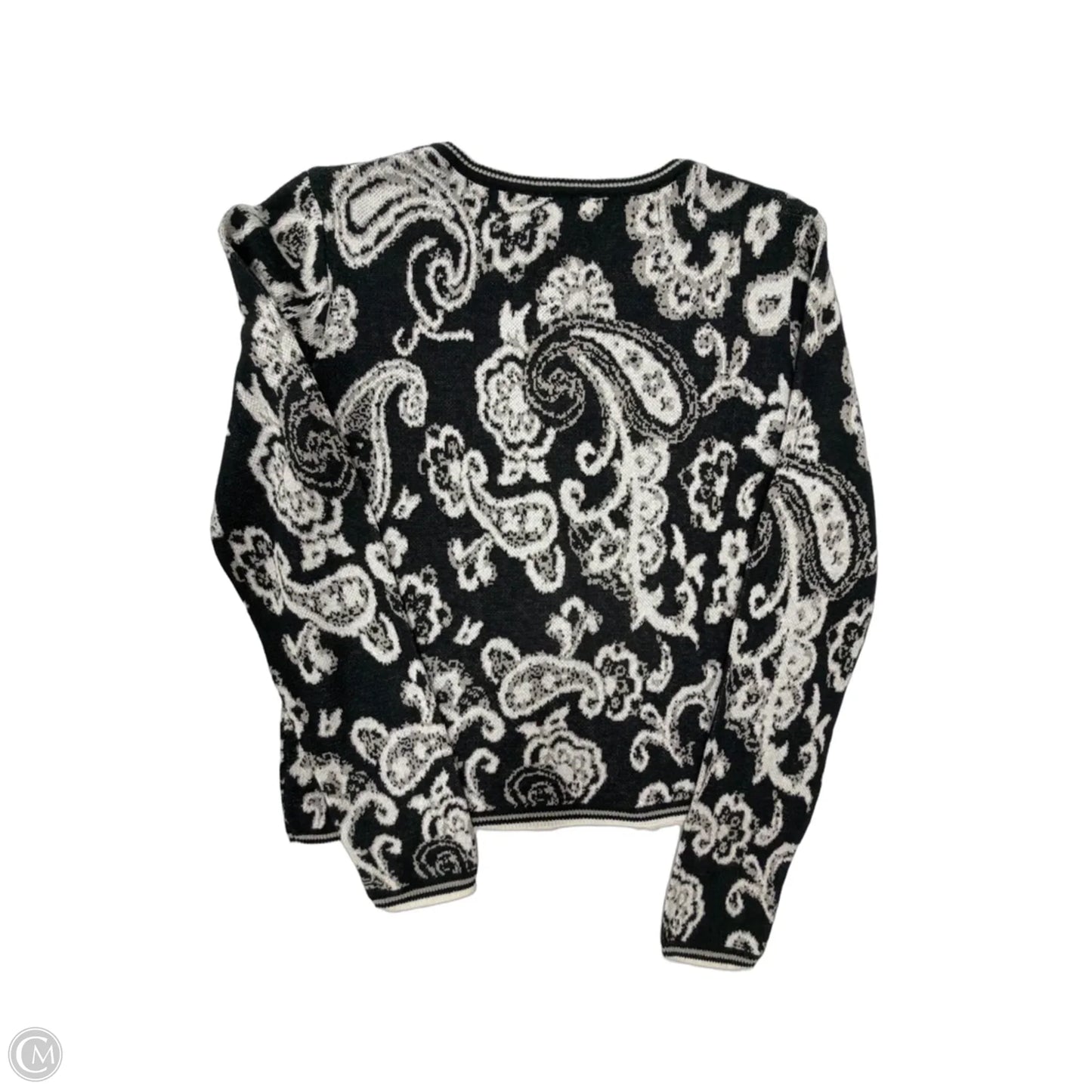 Cardigan By Premise In Black & Grey, Size: S
