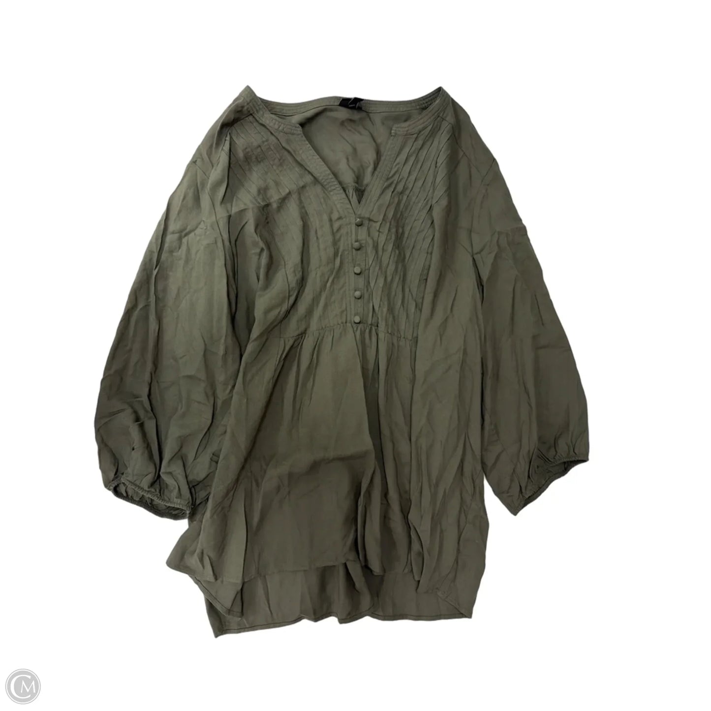Top Long Sleeve By Torrid In Green, Size: 3x