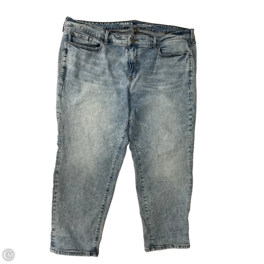 Jeans Boyfriend By Torrid In Blue Denim, Size: 22